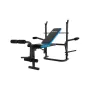 Banco de treino multifuncional ajustável Rebel RBA-2007 — encosto e assento ajustáveis, dobrável, 1610×1300×1005 mm, 18,6 kg