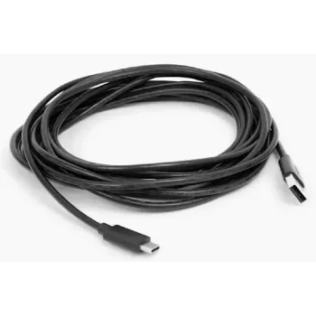 Cabo USB-C para USB-A Owl Labs (4,9 m/16 pés) cabo USB C USB A preto