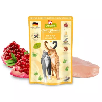 GRANATAPET DeliCATessen frango - comida húmida para gatos - 85 g