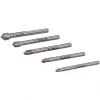 Conjunto de brocas Makita E-25410 para vidro e azulejos, 5 unid.