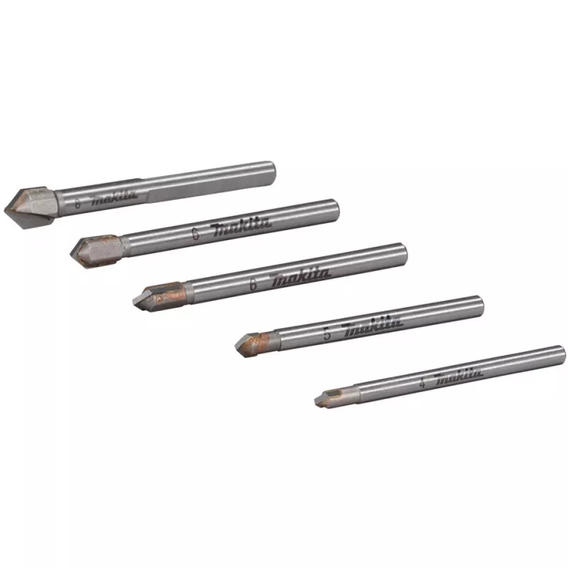 Conjunto de brocas Makita E-25410 para vidro e azulejos, 5 unid.