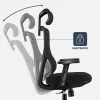 Cadeira de escritório giratória mark adler Manager 3.3 preta — design ergonómico, base giratória