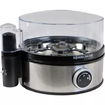 ROMMELSBACHER ER 400 - Ovoqueira - 400 W - aço inoxidável/preto