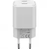 Carregador duplo rápido USB-C Nano, PD, GaN, 35 Watt (branco, 2x USB-C, Power Delivery 3.0)