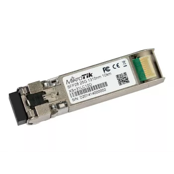 Módulo transceptor de fibra ótica MikroTik XS+31LC10D