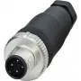 Conetor M12 montável Phoenix Contact SACC-M12MS-4CON-PG 7-M conteúdo: 1 peça (1662528)