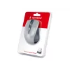 Rato sem fios GEMBIRD MUSW-4B-04-BG — para destros, ótico 1600 DPI, 4 botões, RF Wireless, preto/cinzento