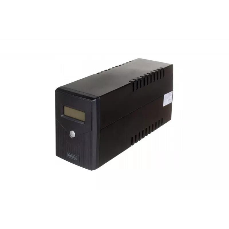 Unidade de alimentação ininterrupta DIGITUS DN-170064-LCD-B 800VA 480W Line-Interactive com LCD