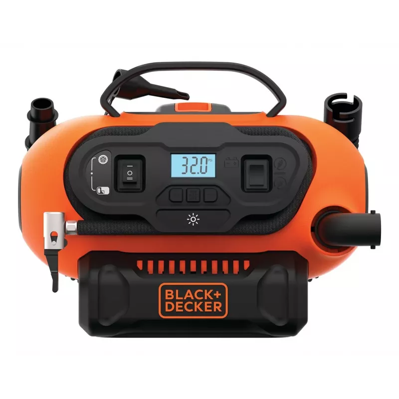 Black & Decker BDCINF18N-QS Compressor de ar 160 l/min AC/isqueiro
