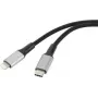 [1x ficha USB 2.0 C - 1x ficha Apple Lightning] 2,00 m preto (RF-4995188)