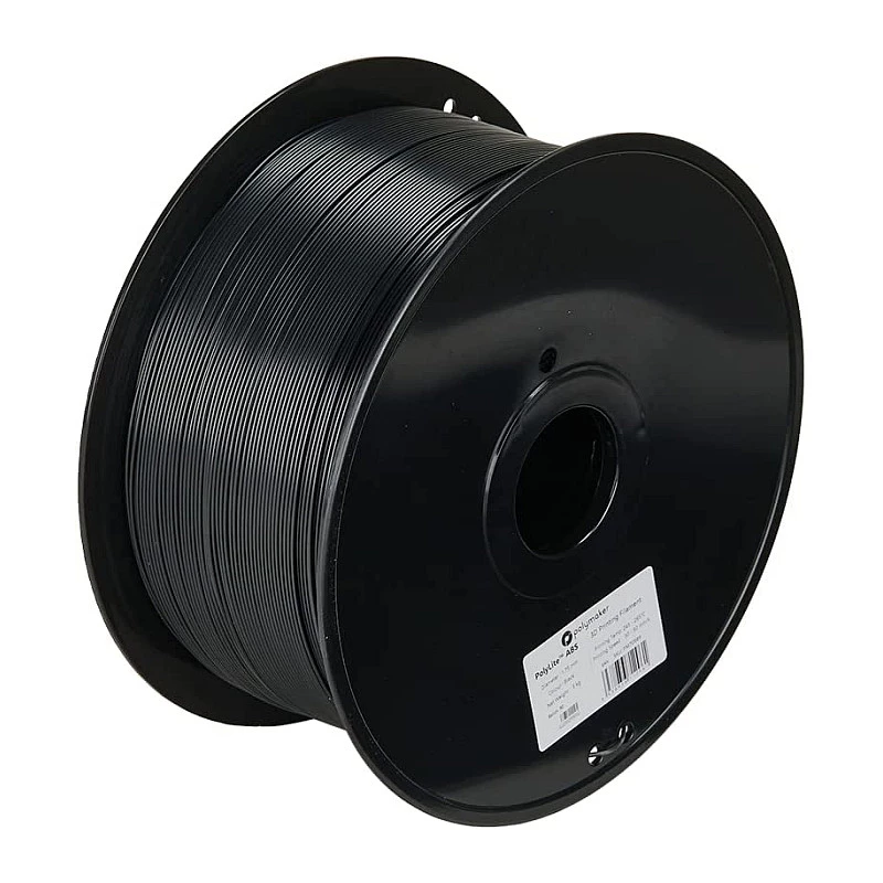Filamento para impressão 3D Polmask ABS 1,75 mm preto 1 kg