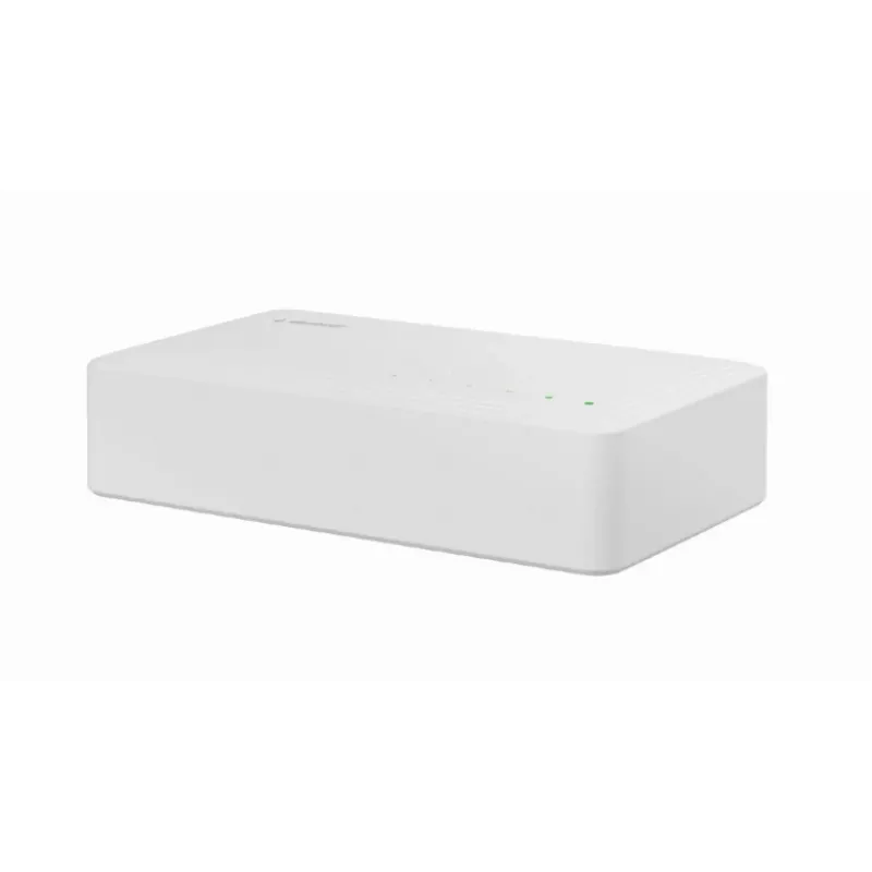 GEMBIRD Switch LAN Gigabit de 5-PORT branco