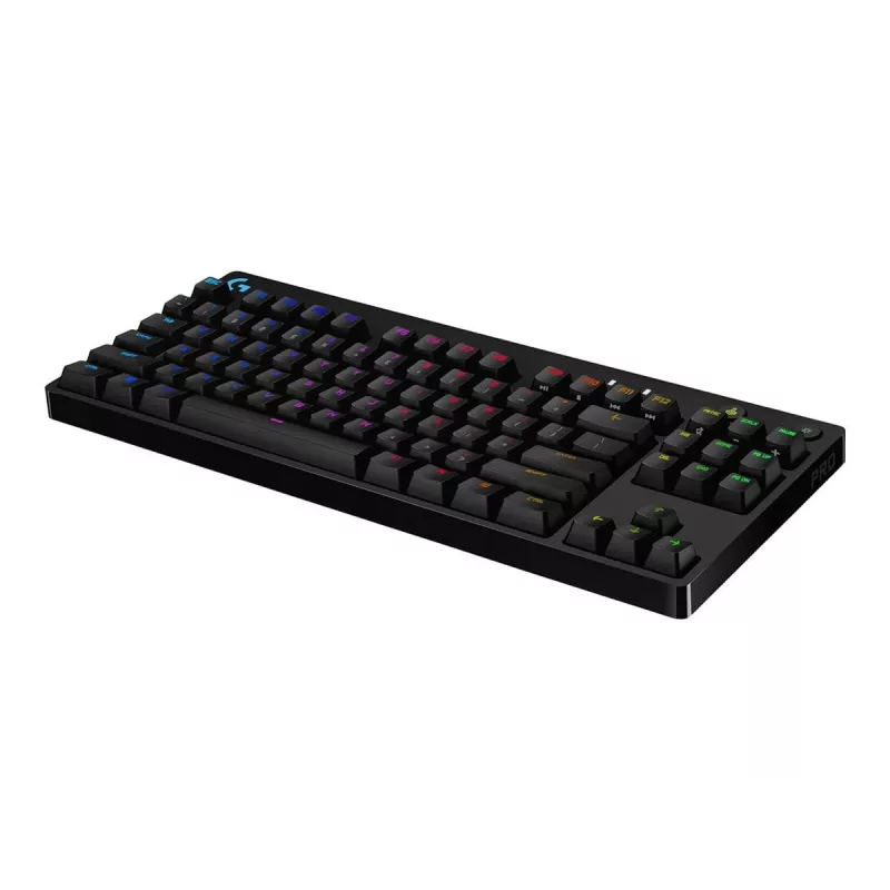 Teclado gaming Logitech G PRO - Teclado - QWERTY - espanhol - preto (920-010593)