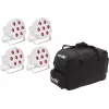 Foco LED EUROLITE SLS-7 HCL 4x branco com softbag