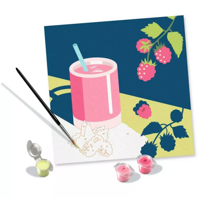 Ravensburger CreArt conjunto de pintura — Mocktail Raspberry (25562) conjunto criativo