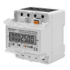 Contador de energia eletrónico trifásico QOLTEC 50900 400V LCD 4P
