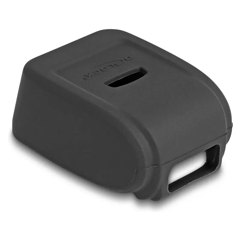 Capa de proteção DeLOCK 90508 para leitor de anilhas preto silicone