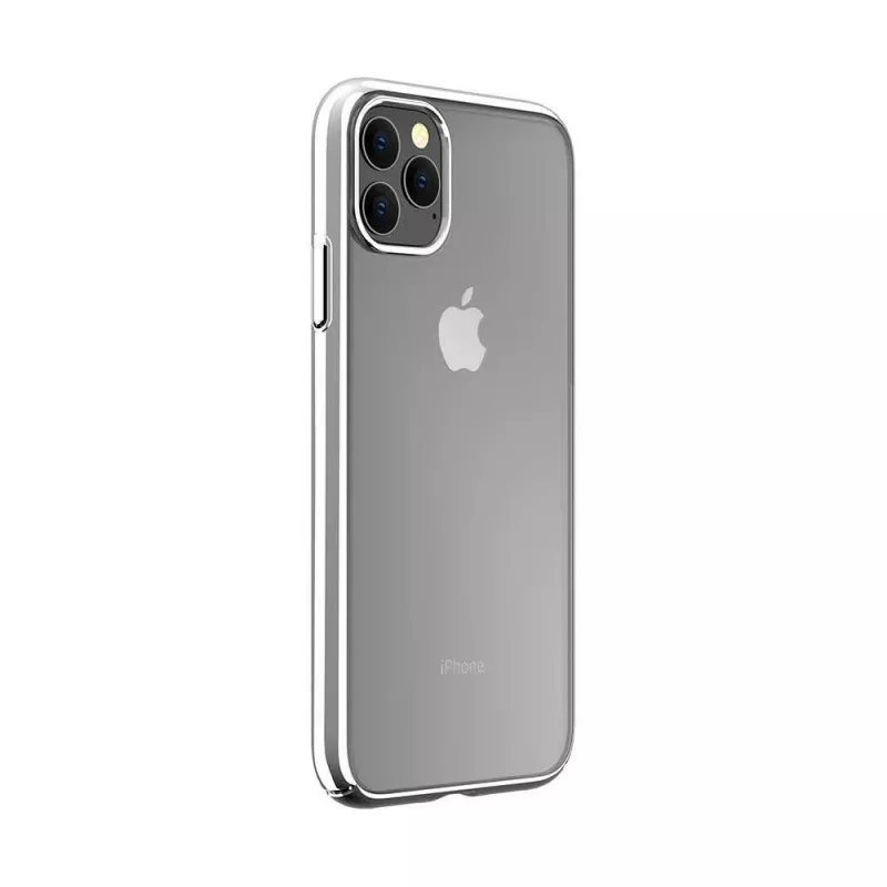Capa rígida protetora Devia Glimmer-Serie para iPhone 11 Pro Max, prateado, PC