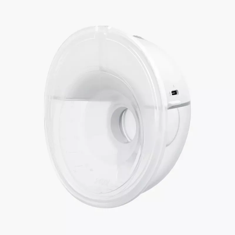 Bomba tira-leite Momcozy BP179-GR00BA-A 160 ml elétrica a pilhas, adaptador de corrente