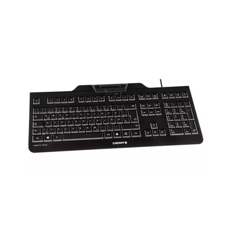 CHERRY KC 1000 SC Teclado USB QWERTZ suíço preto