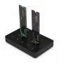 Docking station 2x SSD M.2 NVME+SATA até 10Gbps