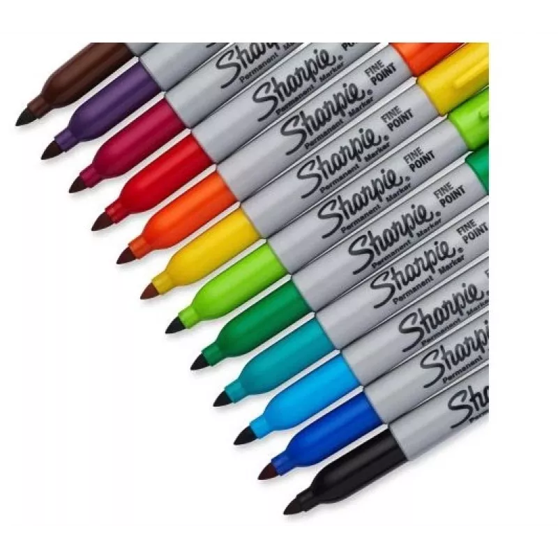Marcador fino Sharpie 18 unidades ponta fina multicolor