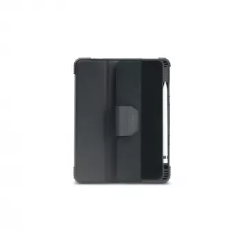 DICOTA Folio Case - capa flip para tablet - policarbonato, poliuretano termoplástico (TPU), polietileno reciclado - preto - 10.9 - para Apple 10.