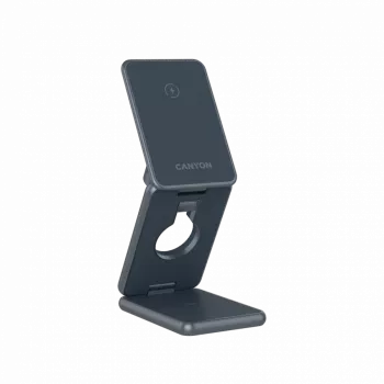 Carregador sem fios dobrável CANYON OnCharge 309 15W 3em1 metal