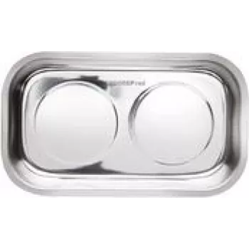 Gedore RED R19102000 Tabuleiro magnético de aço inoxidável, 240 x 140 mm, 2 ímanes