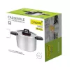 Panela Maestro MR-3530-20 com pegas rebatíveis 3,2 l