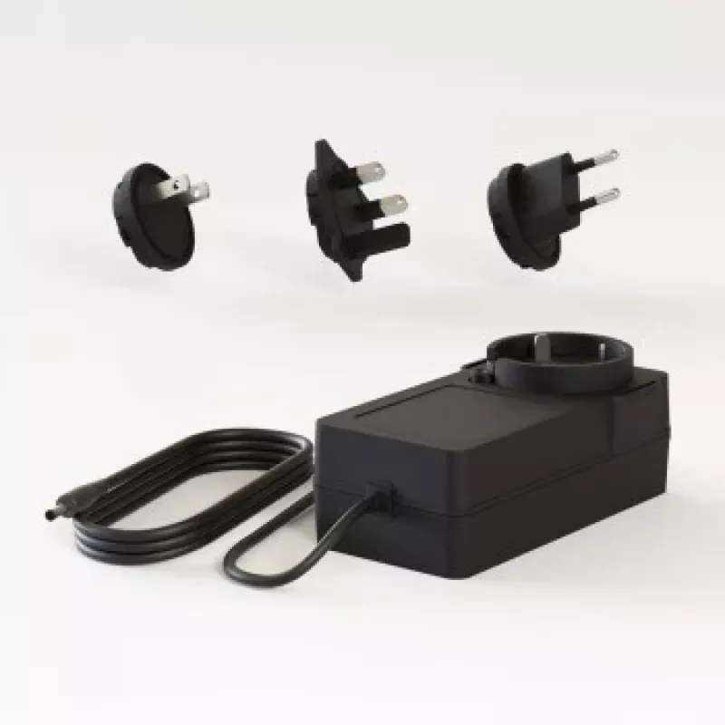 Carregador de dispositivo móvel ZENS ZEAPDC01/00 auscultadores, smartphone, smartwatch, tablet preto AC carregamento sem fios carregamento rápido interior