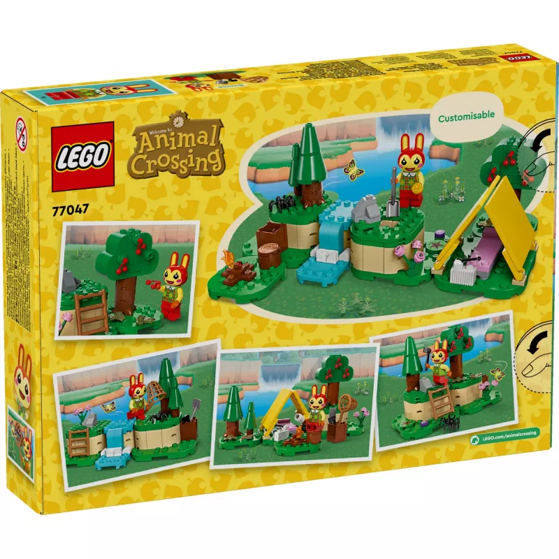 Brinquedo de construção LEGO Animal Crossing conjunto 77047 diversão ao ar livre da Mimmi