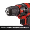 Berbequim com punho de pistola Einhell TC-CD 18/35 Li - Solo, 550 RPM, 1 cm de bucha