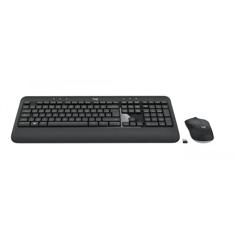 Logitech MK540 Advanced - conjunto teclado e rato - sem fios - 2,4 GHz - espanhol QWERTY