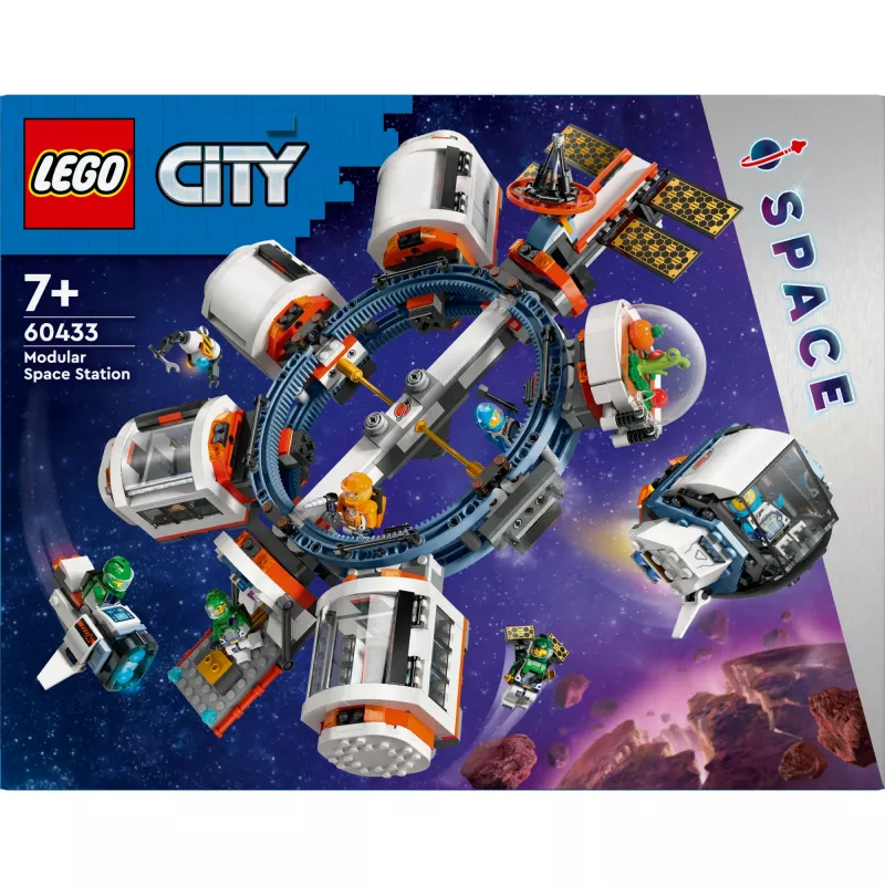LEGO CITY 60433 ESTAÇÃO ESPACIAL MODULAR
