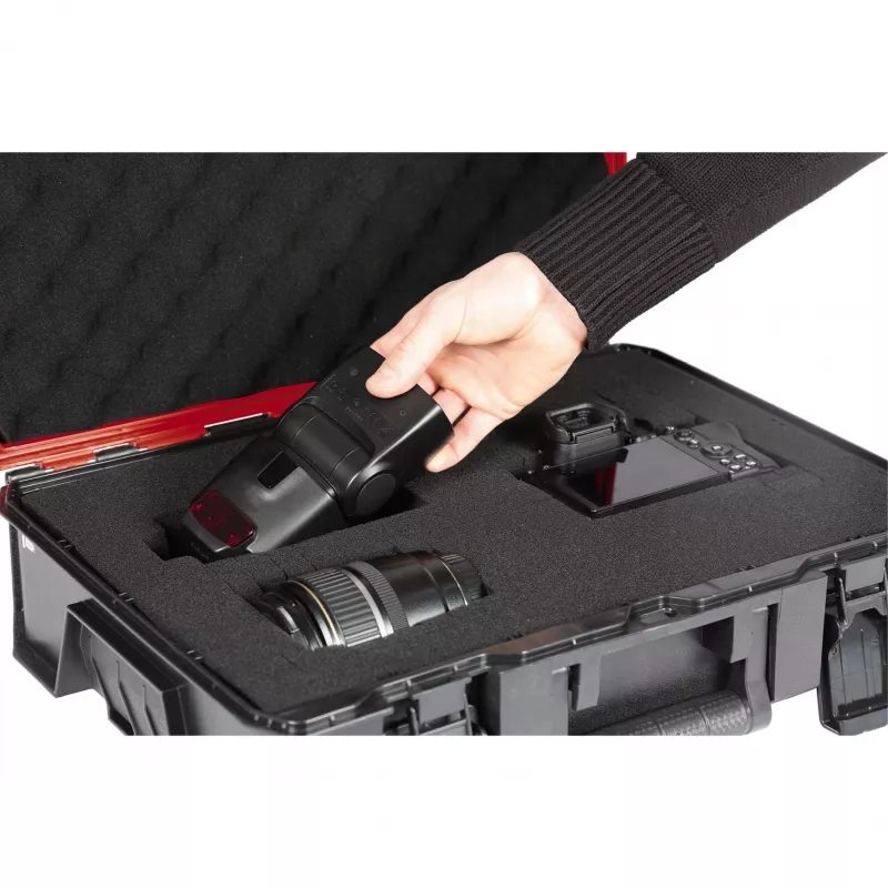 Mala de equipamento Einhell 4540013 espuma preto 280x420x65 mm