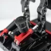 Conjunto de pedais Simagic P1000-RS preto travão Load Cell, modelo S305