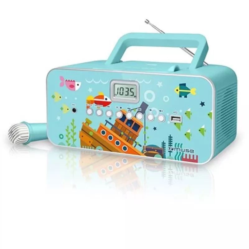 Sistema estéreo portátil Muse M-29KB
