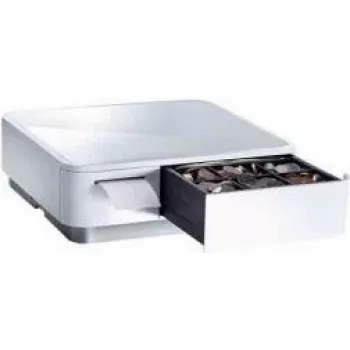 Impressora de recibos Star Micronics mPOP 39655290 USB-C branco, POS all-in-one compacto