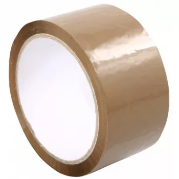 Fita adesiva de embalagem 48 mm x 60 m, castanha, acrílico