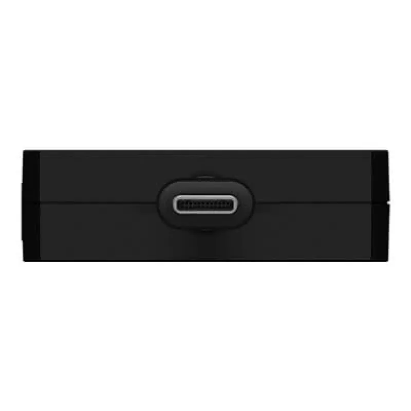 Linksys Belkin - Adaptador de vídeo - USB-C (M) para HD-15 (VGA), DVI-I, HDMI, DisplayPort (F) - Suporte 4K - preto (AVC003BTBK)