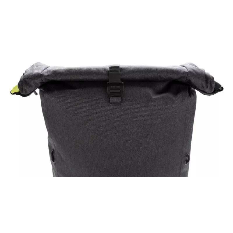 XD Design Bobby Urban Lite P705.501 mochila antirroubo para portátil, 15 polegadas, 22 l (expansível até 27 l), resistente à água, bolsos RFID, correia para bagagem, preta