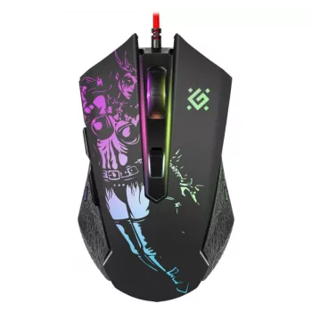 Rato gaming ótico com fios DEFENDER GM-933 SIN'SISTER 7200dpi 6P RGB
