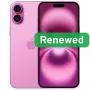 Grade C | Apple iPhone 16 Plus | 6,7 polegadas OLED | 5G | 128 GB | rosa | iOS | Apple Renew