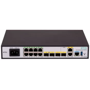 Hewlett Packard Enterprise HPE FlexNetwork MSR958X - Router 8-Port-Switch - 1GbE - portas WAN: 6 - Wi-Fi - montagem em rack (S0P11A)