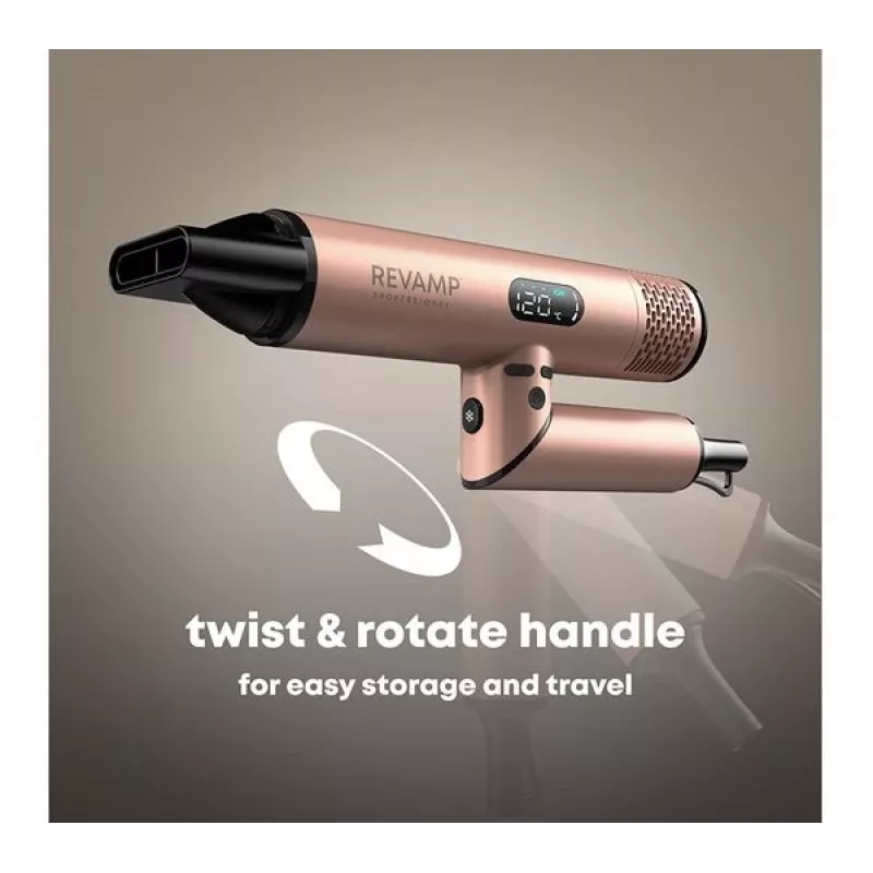 Secador de cabelo Revamp DR-6400GD-EU 2400W