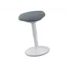 Cadeira de escritório Leitz 65440085 assento acolchoado cinzento estrutura de plástico