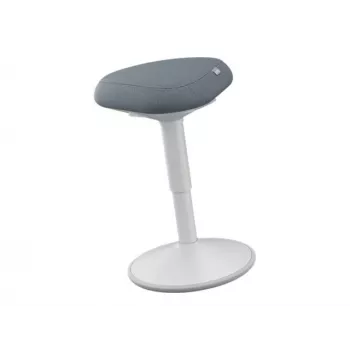 Cadeira de escritório Leitz 65440085 assento acolchoado cinzento estrutura de plástico