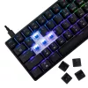 Teclado mecânico White Shark Shinobi-2 Blue Switch preto layout US