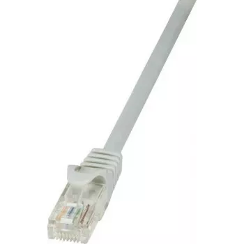 Logilink - cabo de patch - RJ-45 (macho) para RJ-45 (macho) - 10 m - UTP - CAT 5e - cinzento (CP1092U)